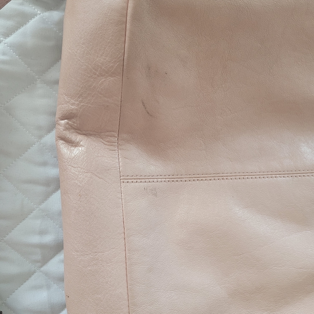 Vintage Pink Leather Coach Purse - Picture 5 of 10